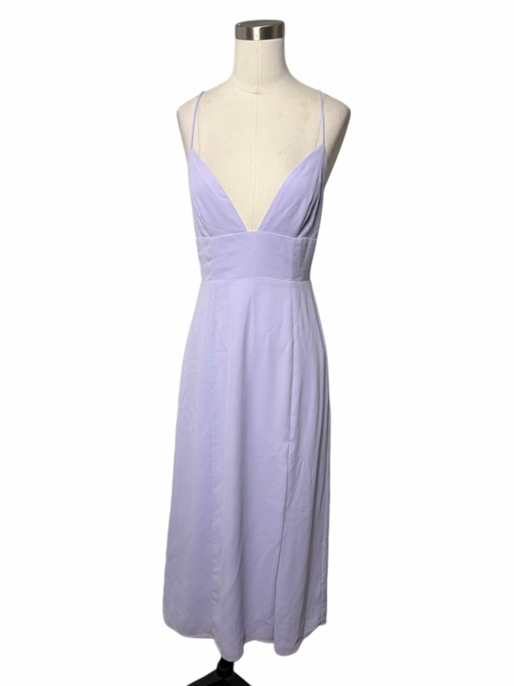 FAME & PARTNERS Light Purple MIDI Dress